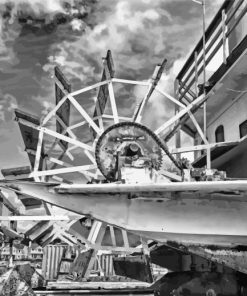 Paddle Wheel Boat Diamond Painting