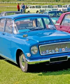 Blue Ford Zephyr Diamond Painting