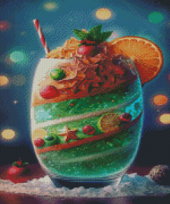 Christmas Drink Diamond Painting