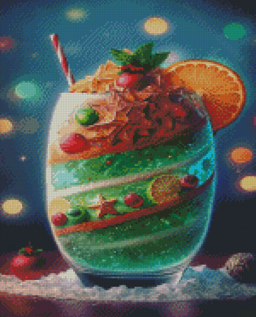 Christmas Drink Diamond Painting