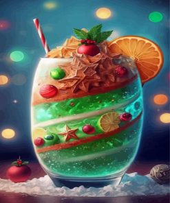 Christmas Drink Diamond Painting