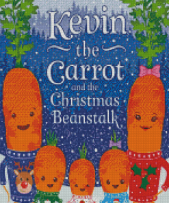 Christmas Kevin The Carrot Diamond Painting