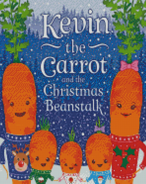 Christmas Kevin The Carrot Diamond Painting