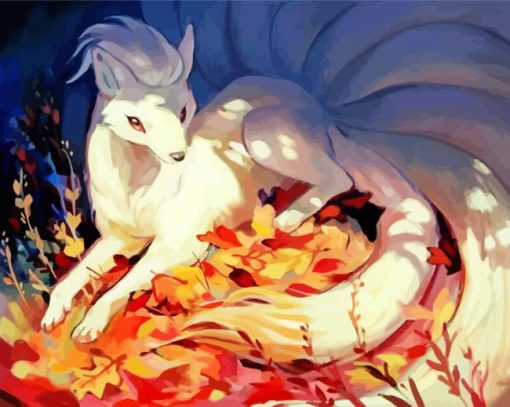 Cool Ninetales Diamond Painting