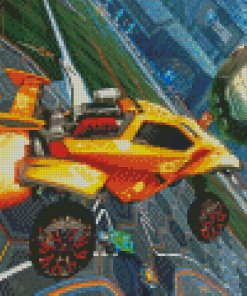 Cool Rocket League Diamond Painting