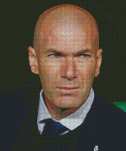 Cool Zinedine Zidane Diamond Painting