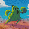 Cute Cactuar Diamond Painting