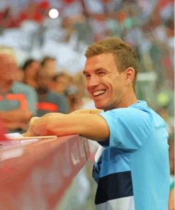 Edin Dzeko Diamond Painting