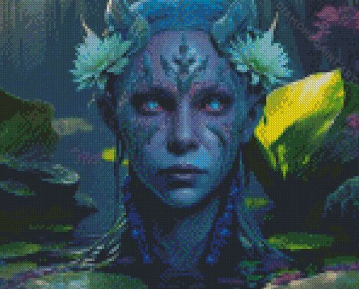 Elf Mermaid Diamond Painting