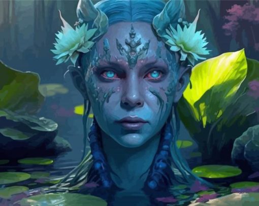 Elf Mermaid Diamond Painting