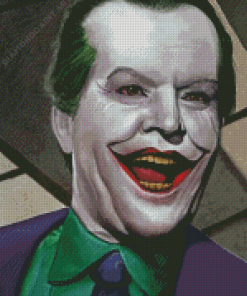 Joker Jack Nicholson Diamond Painting