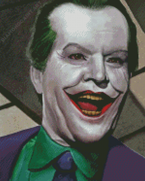 Joker Jack Nicholson Diamond Painting