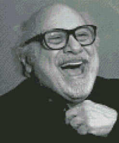 Monochrome Danny Devito Diamond Painting