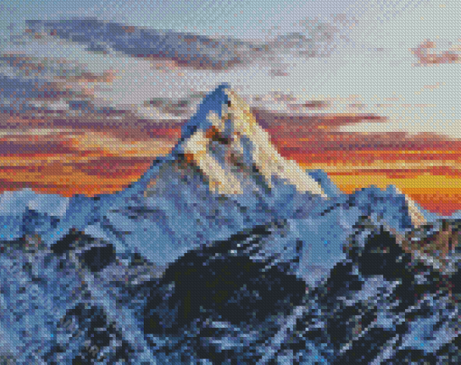 Mountain Everest Diamond Painting