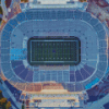 Notre Dame Stadium Diamond Painting