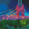 Blink Bridge Cincinnati Diamond Painting