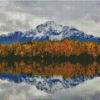 Pioneer Peak Reflection Diamond Painting