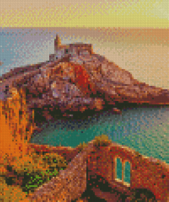 Porto Venere Church Diamond Painting