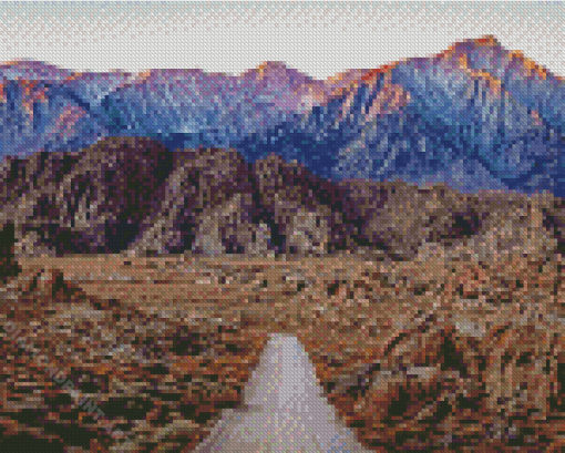 Road To Mt Whitney Diamond Painting