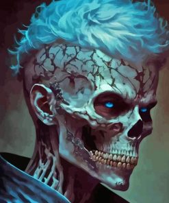 Stylish Skull Diamond Painting