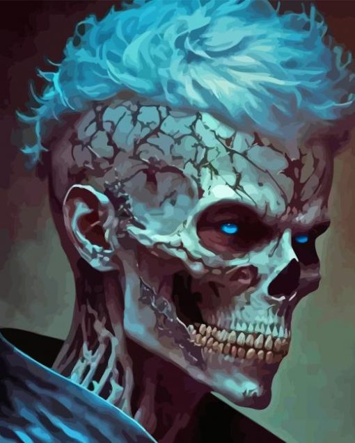 Stylish Skull Diamond Painting