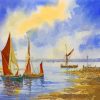 Thames Sailing Barge Boats Diamond Painting