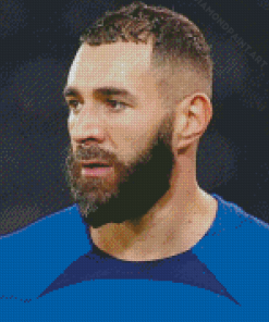 Football Player Benzema Diamond Painting