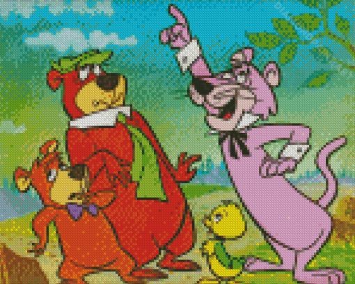 The Yogi Bear Diamond Painting