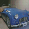 Triumph Blue Car Diamond Painting