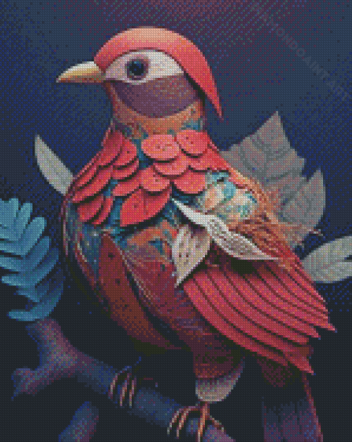 Tropical Bird Diamond Painting