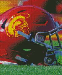 Usc Trojans Helmet Diamond Painting