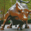 Wall Street Bull Diamond Painting