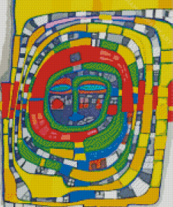 848A Right To Create Hundertwasser Diamond Painting