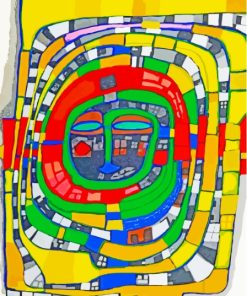 848A Right To Create Hundertwasser Diamond Painting