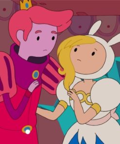 Fionna And Cake Prince Gumball Diamond Painting