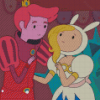 Fionna And Cake Prince Gumball Diamond Painting