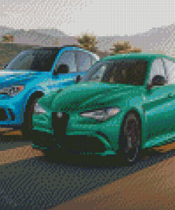 Alfa Romeo Stelvio Cars Diamond Painting Paint By Numbers