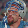 Football Player Chris Spielman Diamond Painting