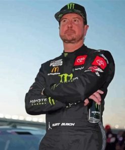 American Kurt Busch Diamond Painting