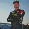 American Kurt Busch Diamond Painting