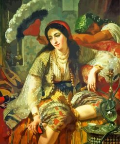 Arabian Odalisque Diamond Painting