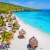 Beach Huts In Curacao Diamond Painting