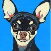 Black Chihuahua Diamond Painting