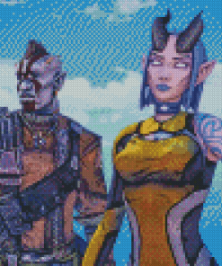 Borderlands Art Diamond Painting