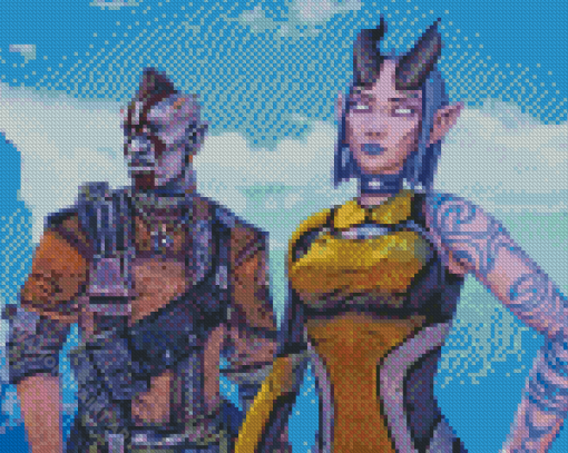 Borderlands Art Diamond Painting