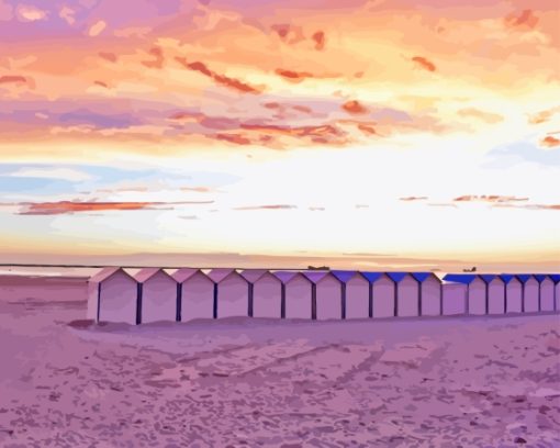 Boulogne Sur Mer Beach Diamond Painting