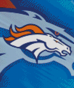 Denver Broncos Football Diamond Painting