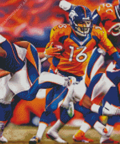 Bronco Football Sport Diamond Painting