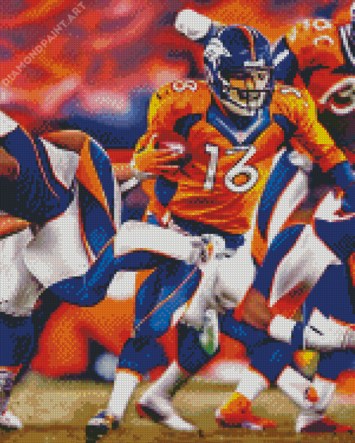 Bronco Football Sport Diamond Painting