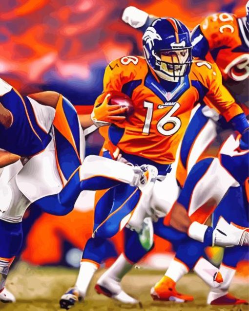 Bronco Football Sport Diamond Painting